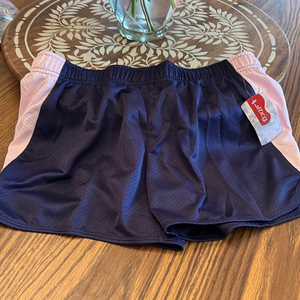 Girls BCG Training 3” Honeycomb Solid Short, youth XL (16), NWT